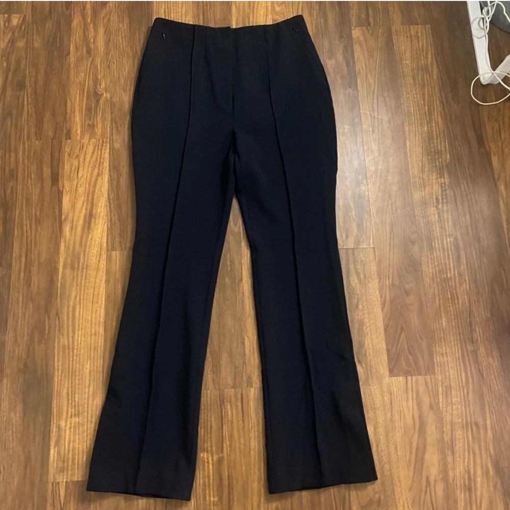 Anthropologie Oxford Bootcut Dress Pant Black